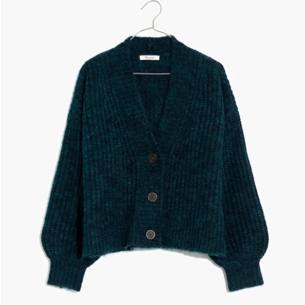 Madewell Waller Crop Cardigan Sweater - Picture 4 of 11